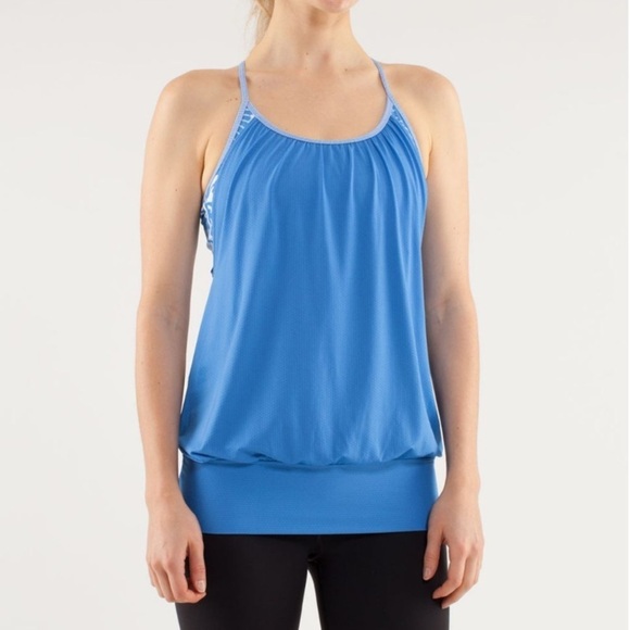 Lululemon Blue No Limits Tank - Picture 1 of 12